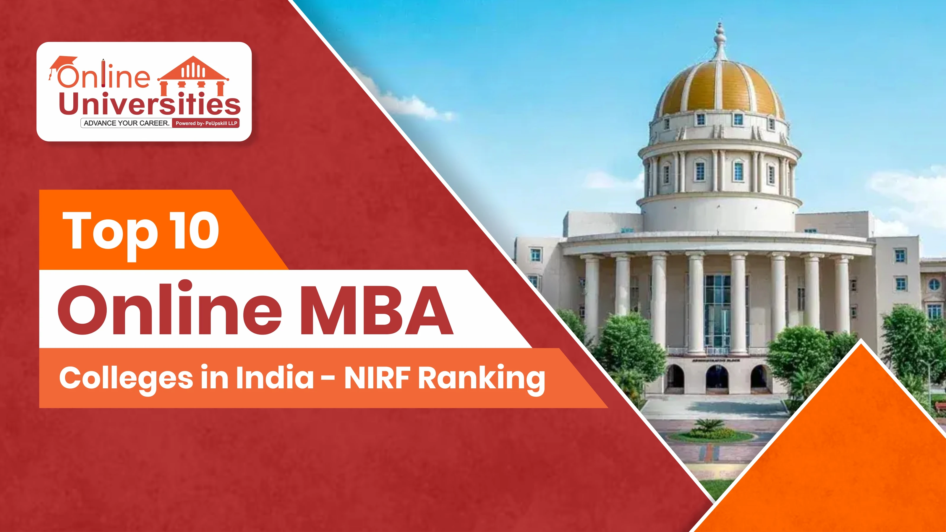 Top 10 Online MBA Colleges in India 2025 - NIRF Ranking