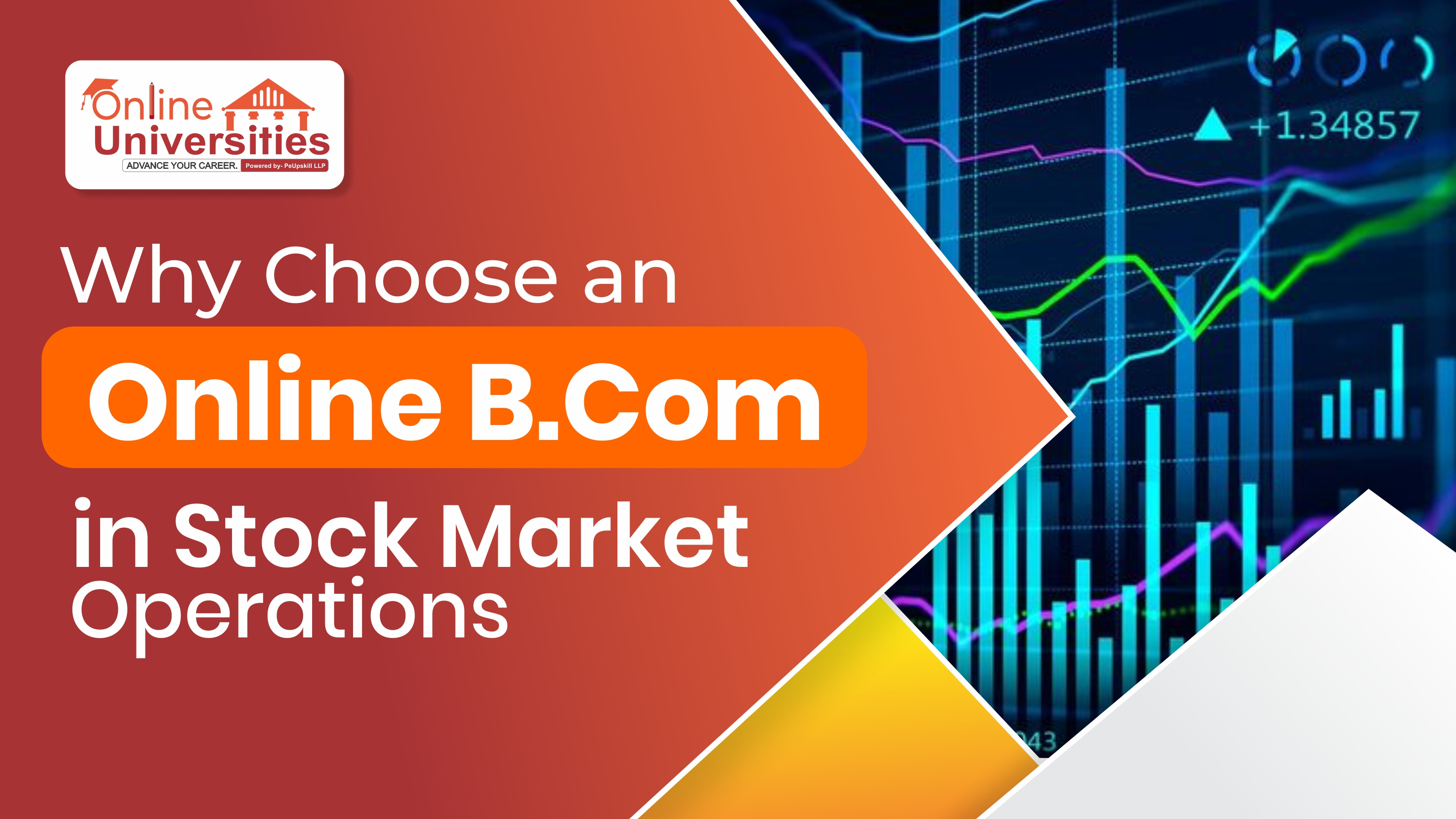 Why Choose an Online B.Com in Stock Market Operations