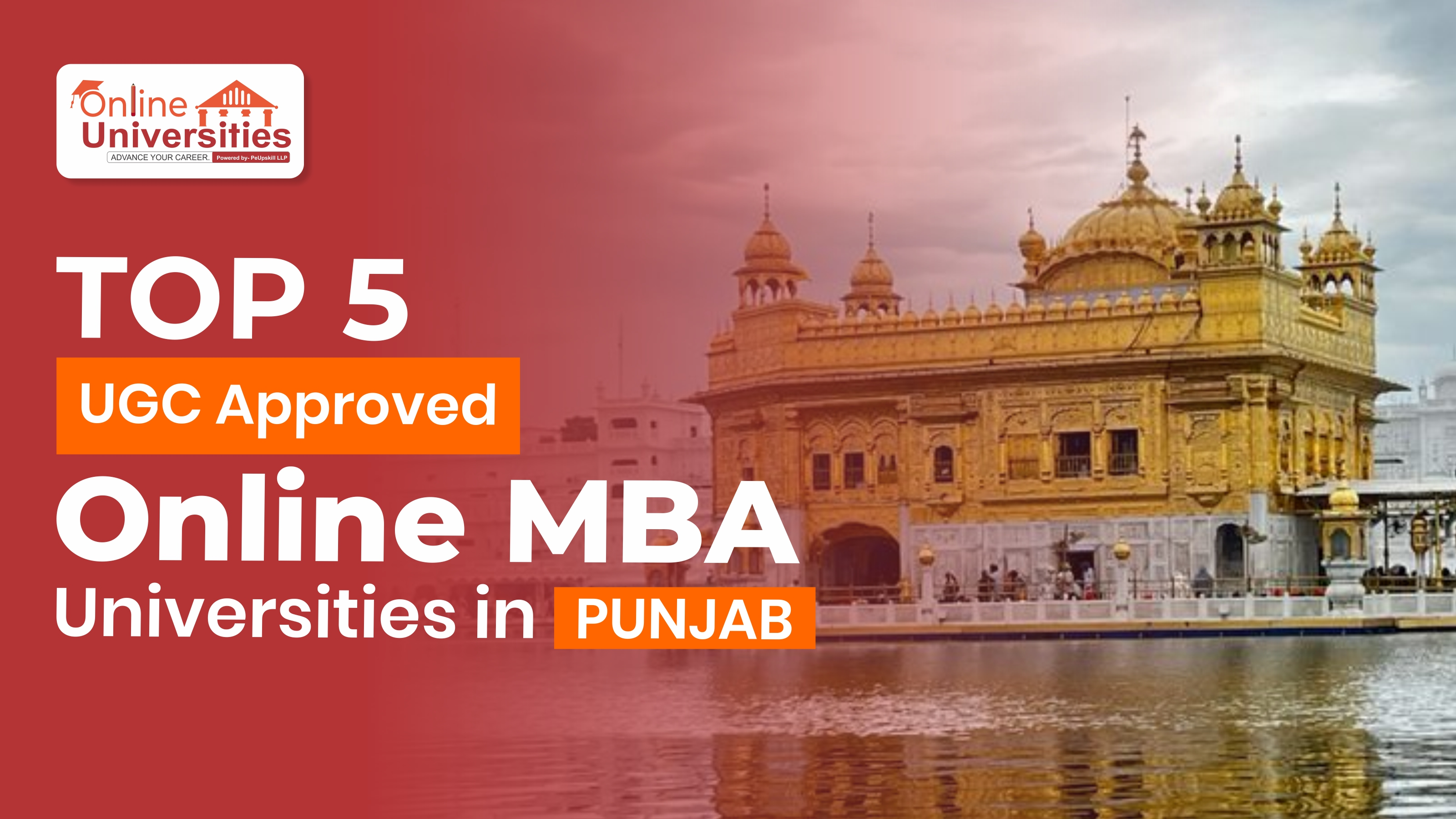 Top 5 UGC Approved Online MBA Universities in Punjab
