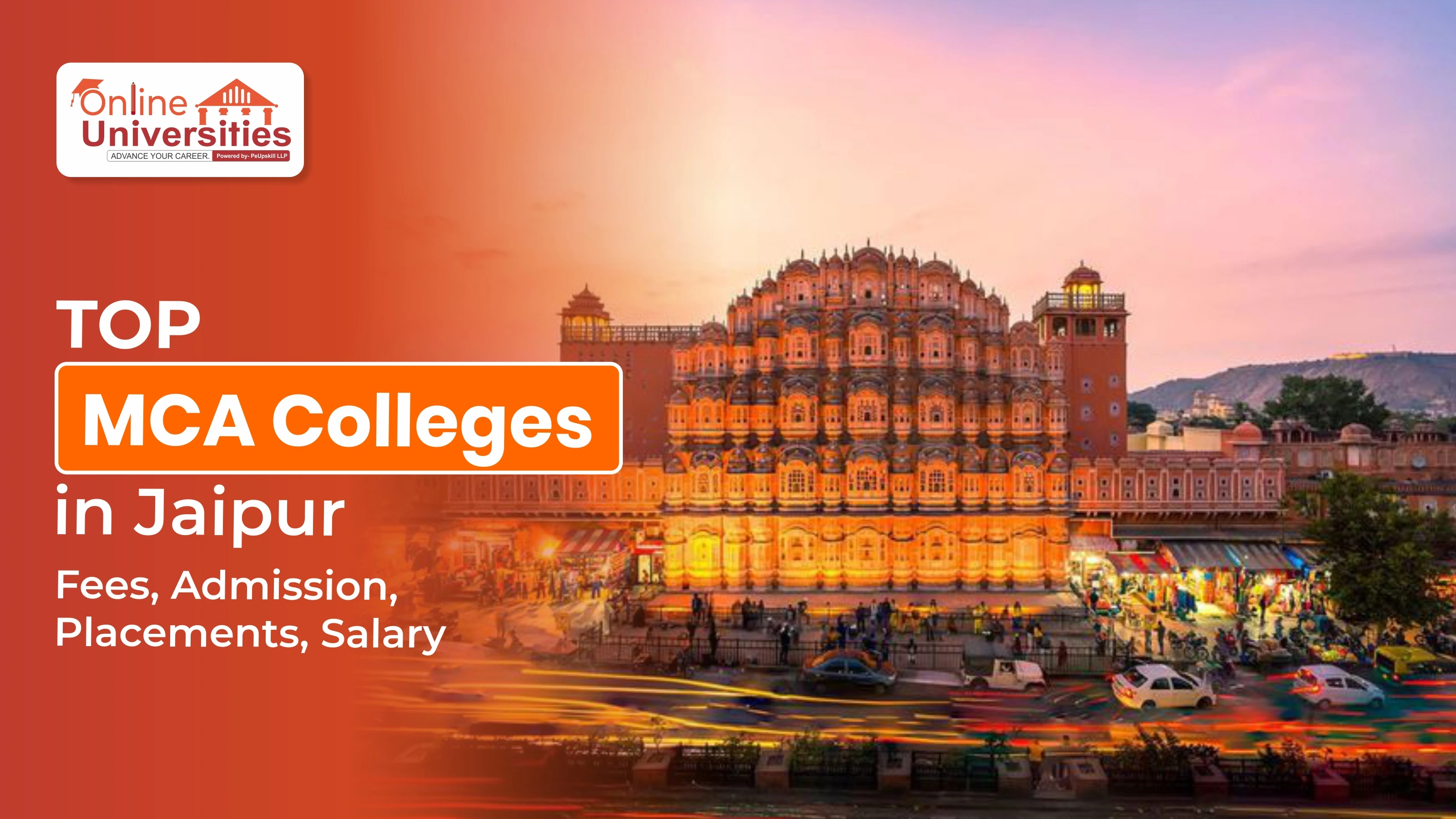 Top MCA Colleges in Jaipur 2025 – Fees, Admission, Placements, Salary