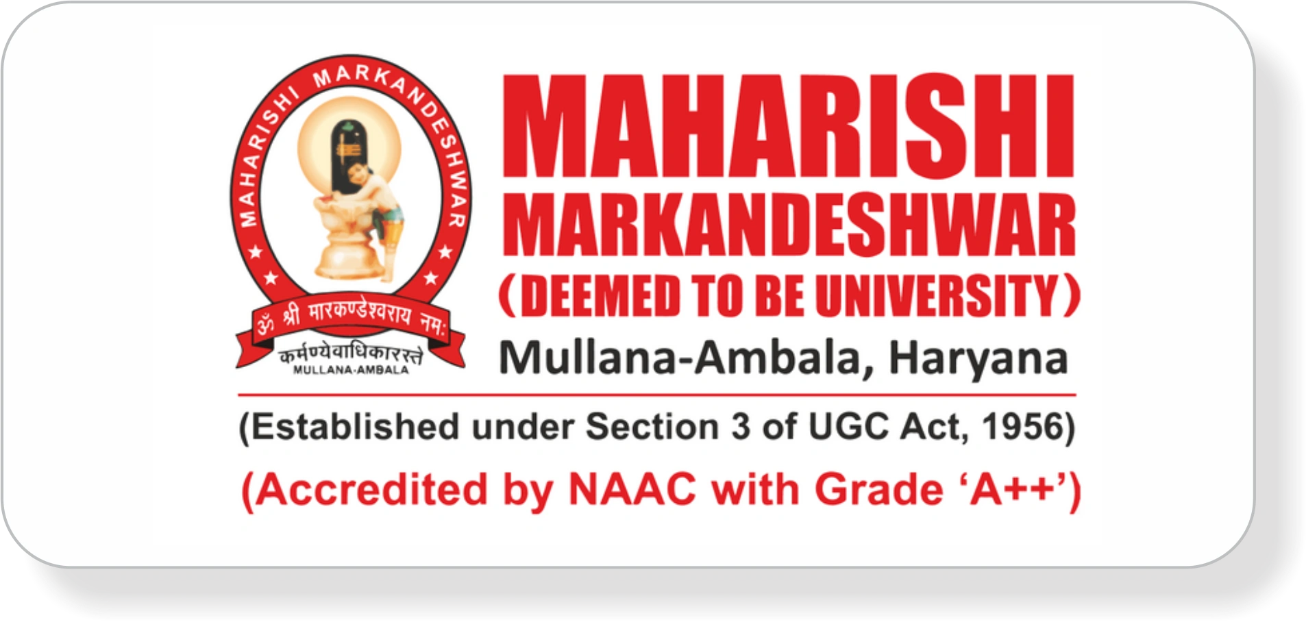 Maharishi Markandeshwar Online University