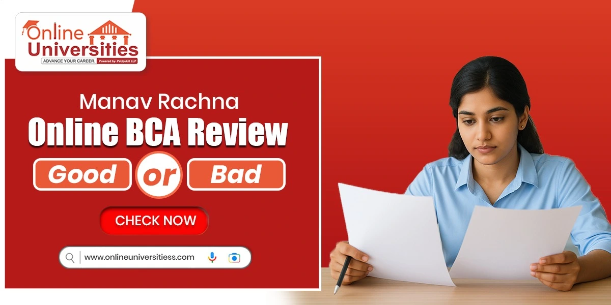 Manav Rachna Online BCA Review | Good or Bad