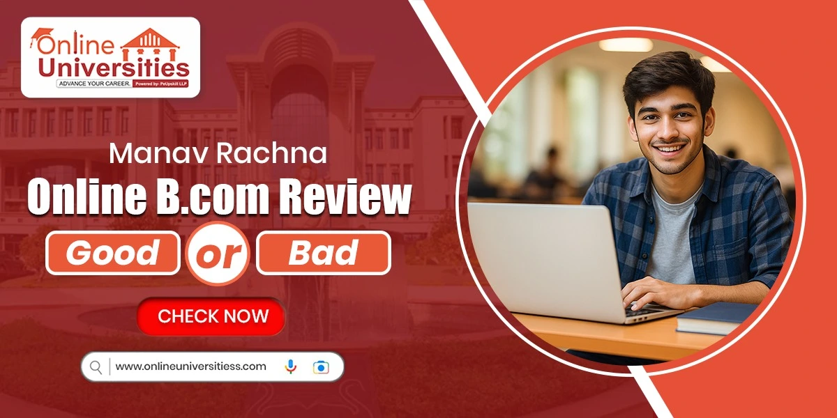 Manav Rachna Online Bcom Review | Good or Bad