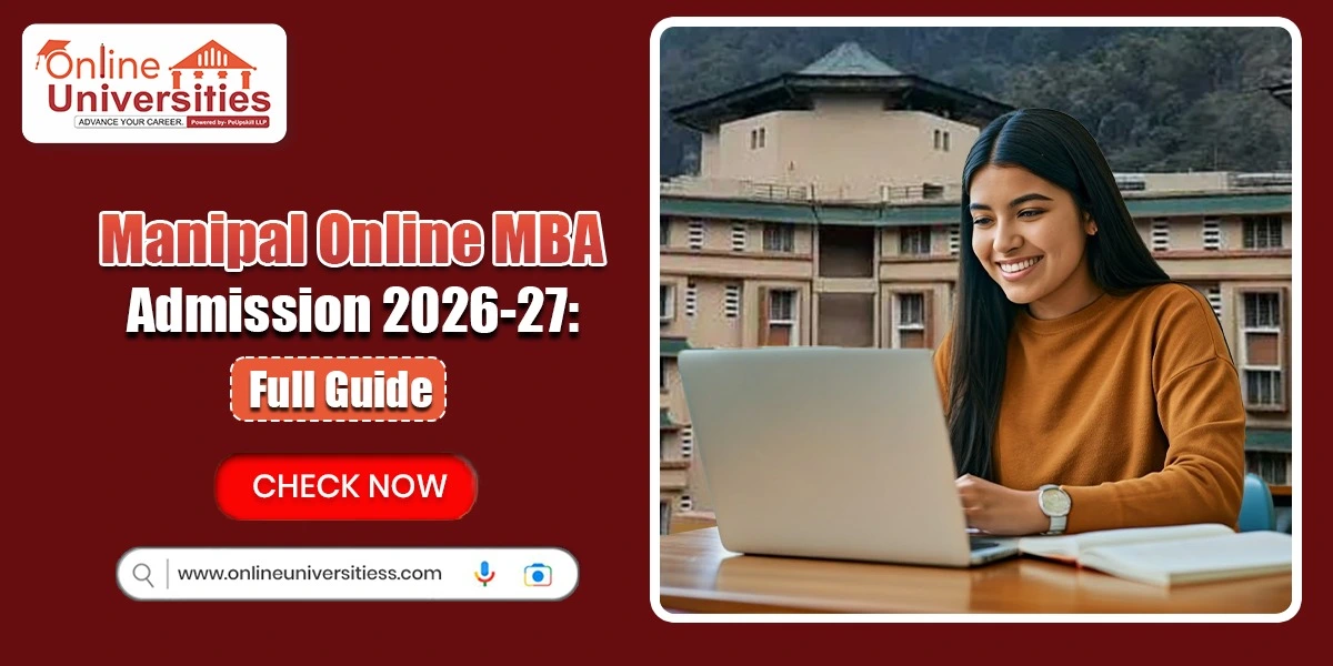 Manipal Online MBA Admission 2026-27: Full Guide