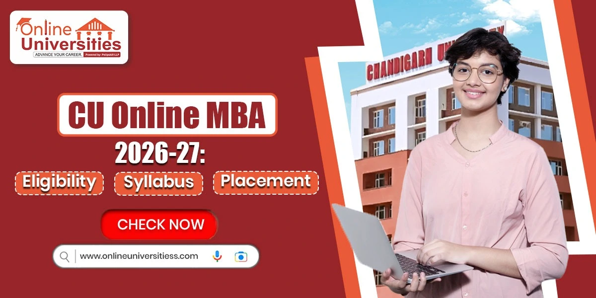 CU Online MBA 2026-27: Eligibility, Syllabus, Placement
