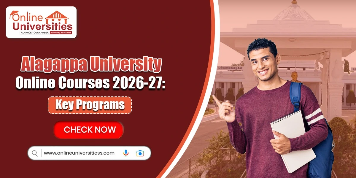 Alagappa University Online Courses 2026-27: Key Programs