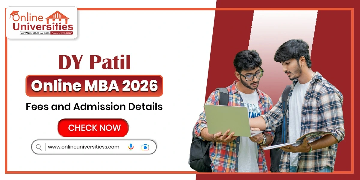 DY Patil Online MBA 2026-27: Fees and Admission Details