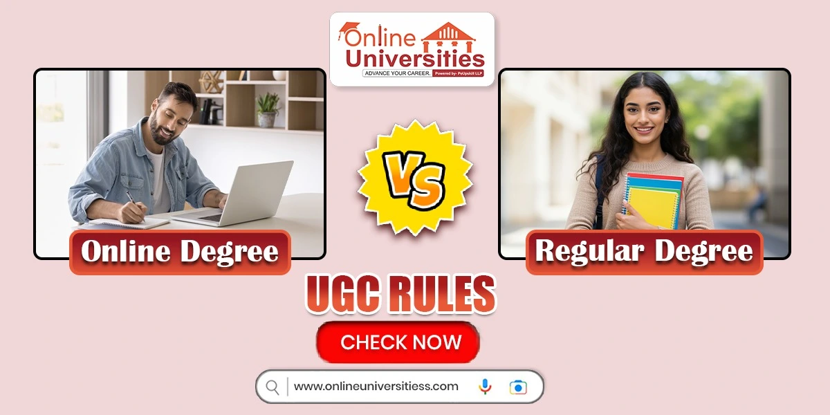Online Degree vs Regular Degree – UGC Rules