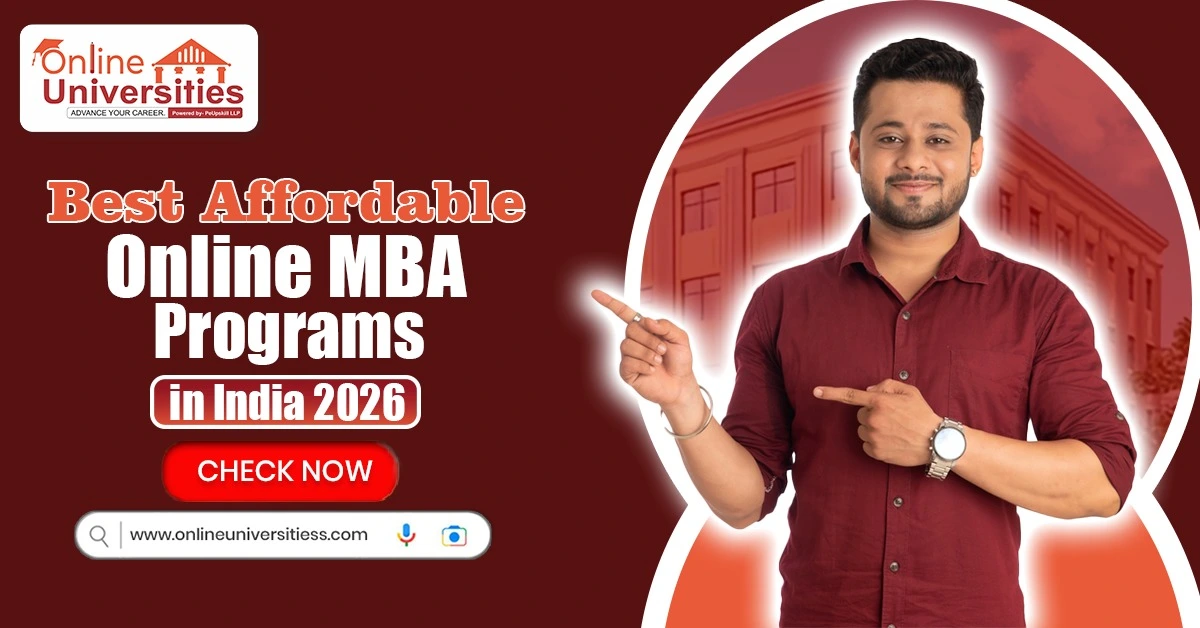 Best Affordable Online MBA Programs in India 2026