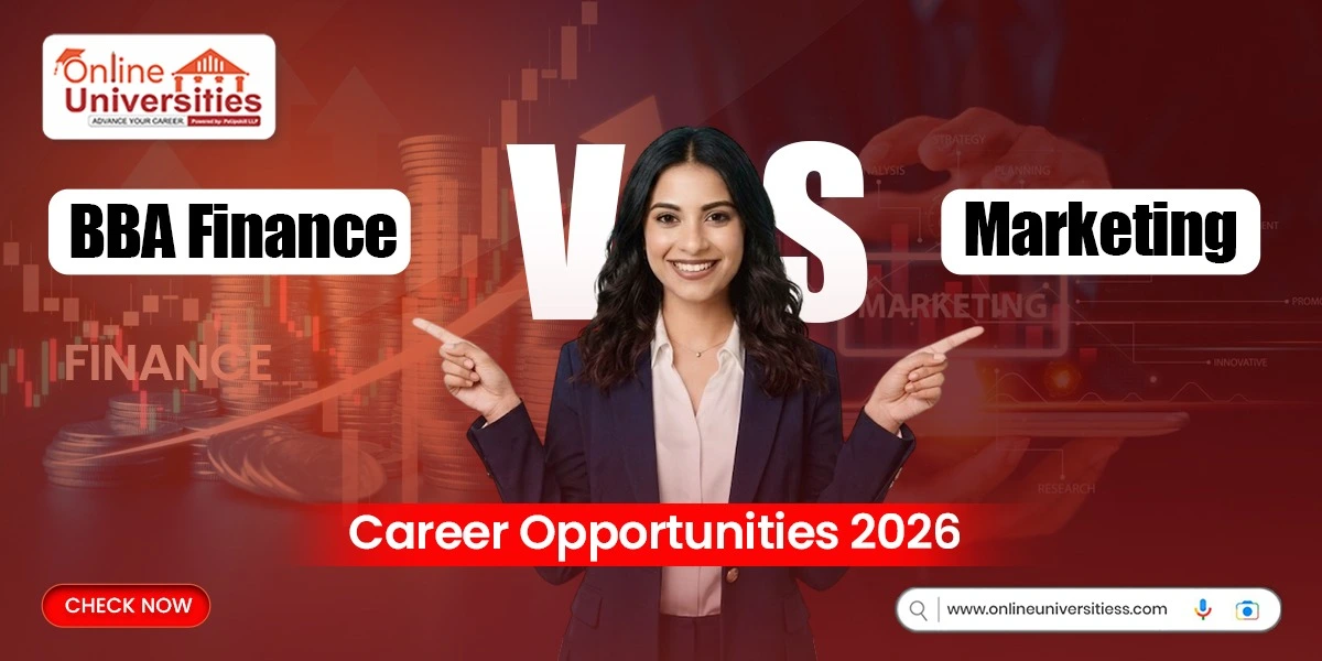 BBA Finance vs Marketing: Career Opportunities 2026