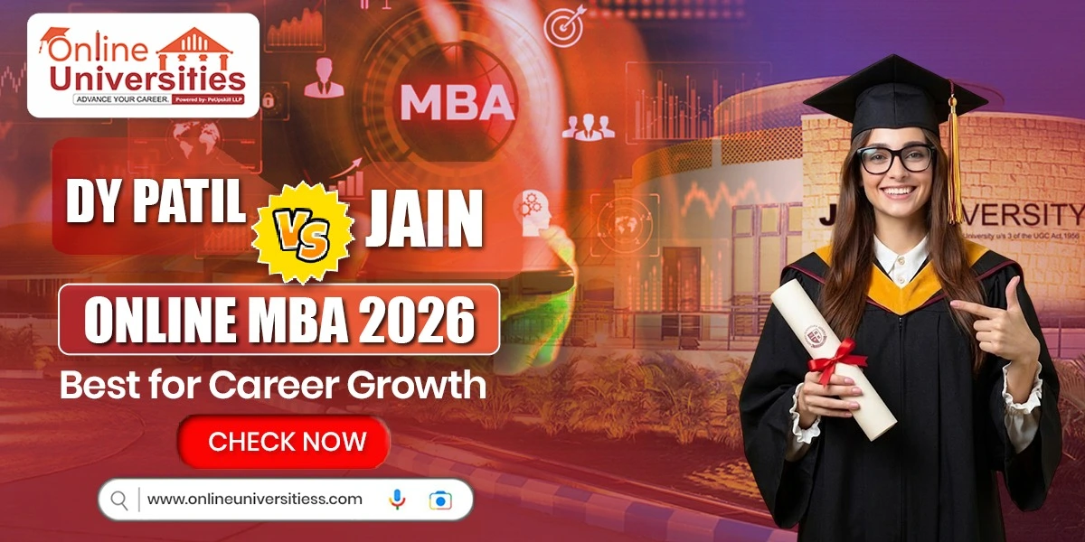 DY Patil vs Jain Online MBA 2026: Best for Career Growth