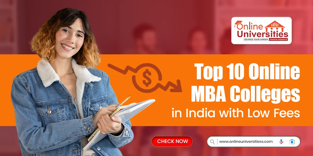 Top 10 Online MBA Colleges in India with Low Fees (2026)