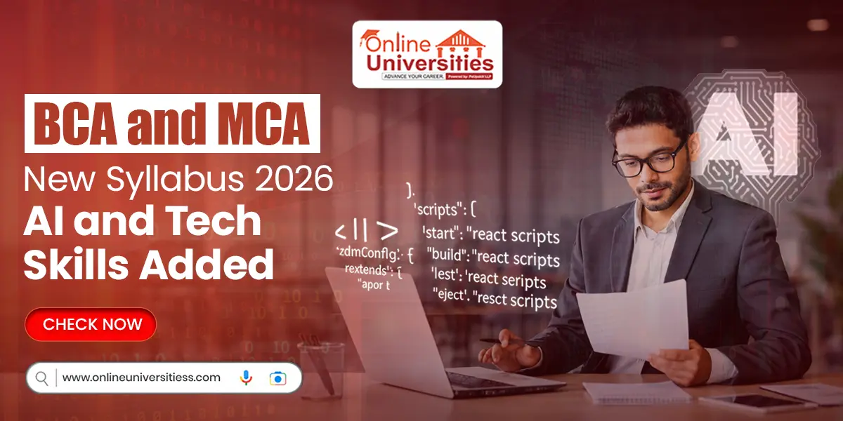 BCA and MCA New Syllabus 2026 – AI and Tech Skills Added
