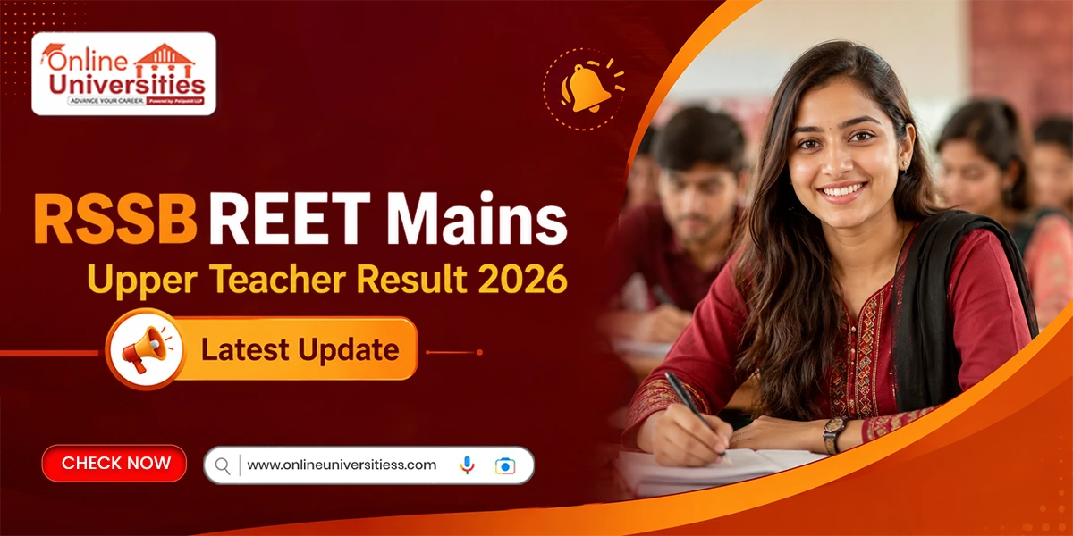 RSSB REET Main Upper Teacher Result 2026 Latest Update