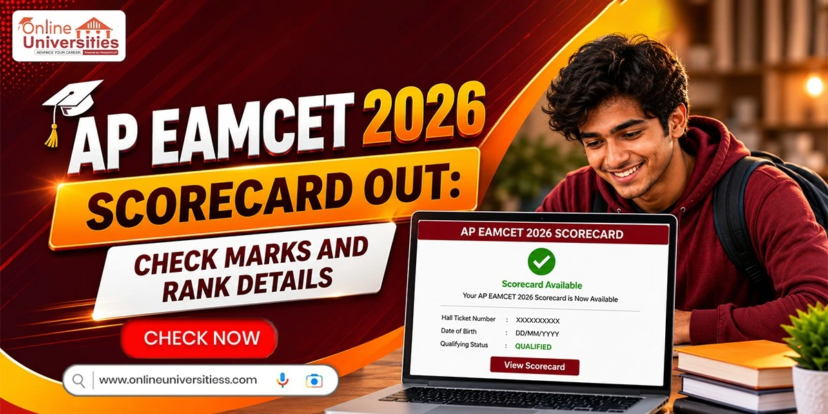 AP EAMCET 2026 Scorecard Out: Check Marks and Rank Details