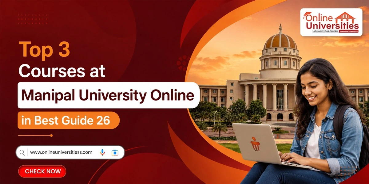 Top 3 Courses at Manipal University Online in Best Admission 2026