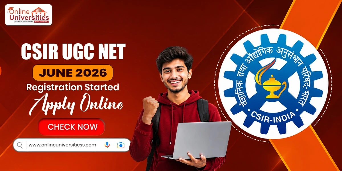 CSIR UGC NET June 2026 Registration Started, Apply Online